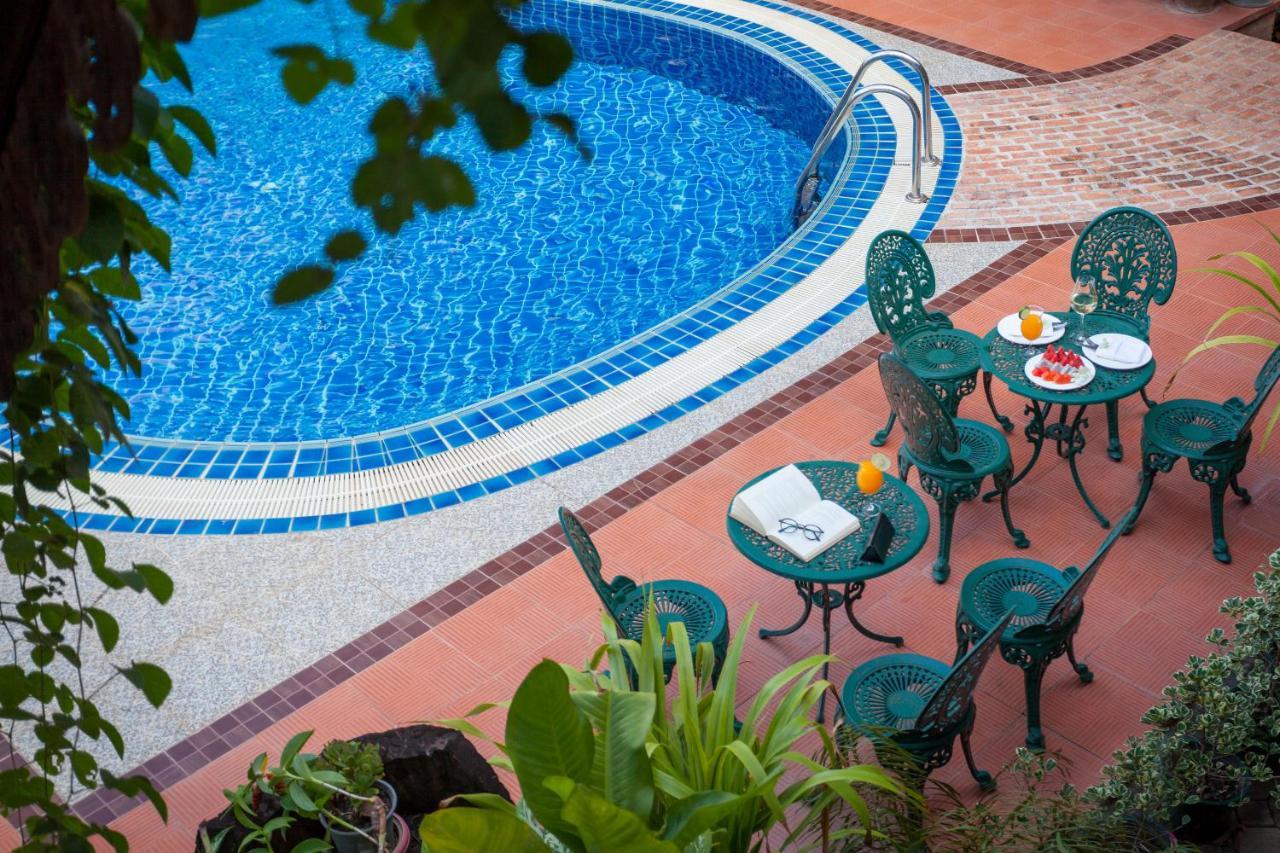 Chandara Boutique Hotel Vientiane Exterior foto